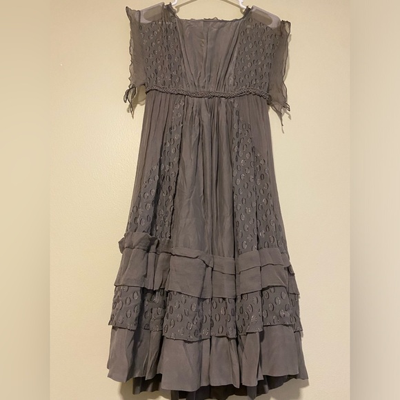 Zara Woman Grey Dress Size 5 - Picture 1 of 9